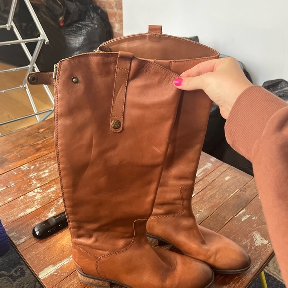 SAM EDELMAN CALF RIDING BOOT - Picture 2 of 10